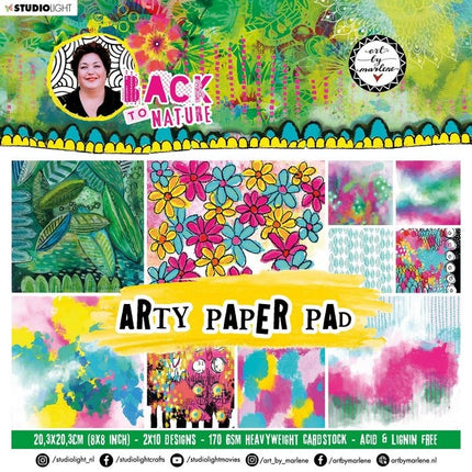 Studio Light • Back to Nature Papierblock Arty