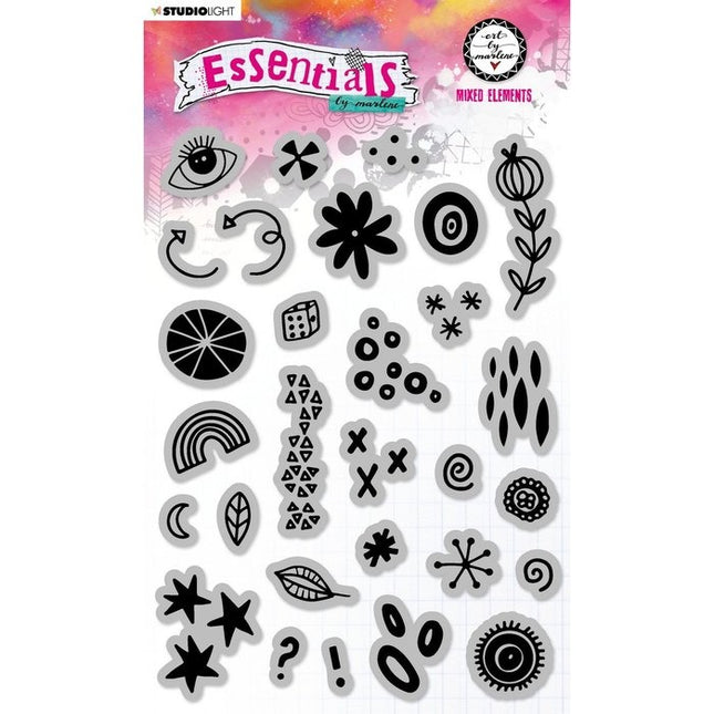 Studio Light • Essentials Cling Stempel Gemischte Elemente
