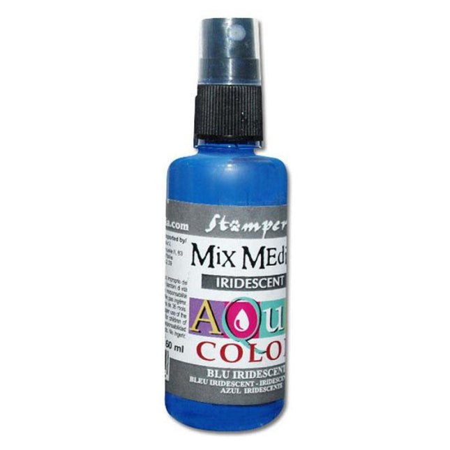 309 Aquacolor Spray 60ml - Irisierendes Blau