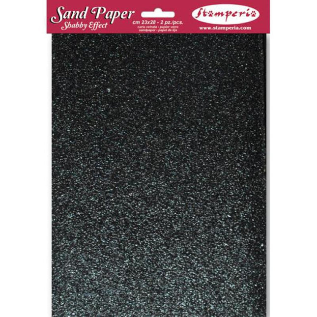 Schleifpapier 2 Blätter cm. 23X28