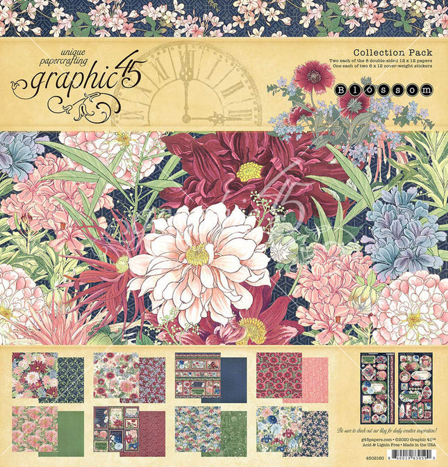 Blossom 12x12 Zoll Kollektion Pack