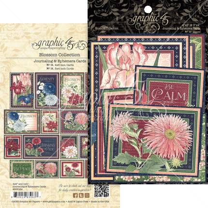 Blossom Ephemera & Journaling Karten (4502164)
