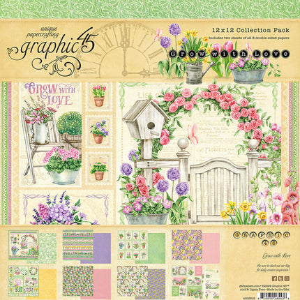Grow with Love 12x12 Zoll Kollektion Pack