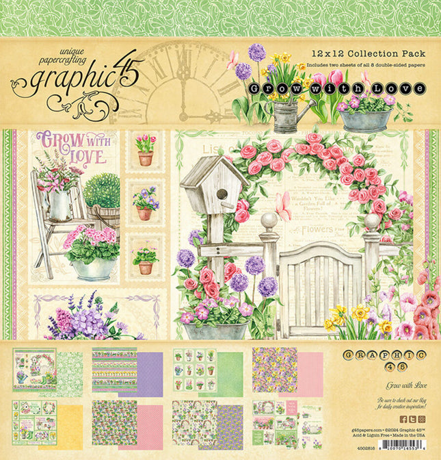 Grow with Love 12x12 Zoll Kollektion Pack