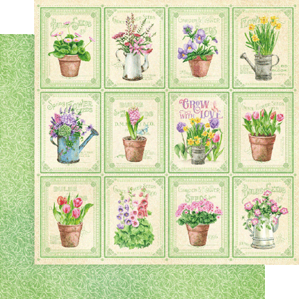 Grow with Love 12x12 Zoll Kollektion Pack