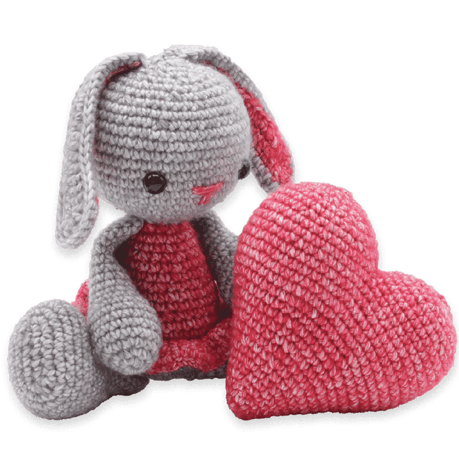 Häkelset Pippa Kaninchen - Amigurumi DIY Kit