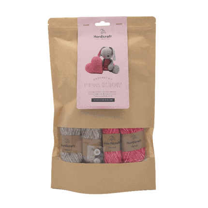 Häkelset Pippa Kaninchen - Amigurumi DIY Kit