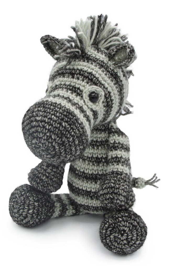 Häkelset Dirk Zebra - Amigurumi DIY Kit