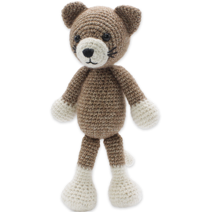Häkelset Robbin Katze - Amigurumi DIY Kit