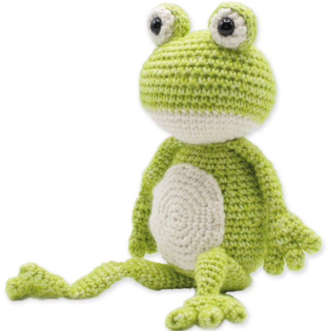 Häkelset Vinny Frosch - Amigurumi DIY Kit