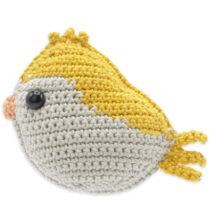 Häkelset Vögelchen Gelb - Amigurumi DIY Kit