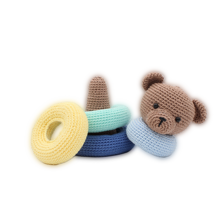 Häkelset Stapelbär - Amigurumi DIY Kit