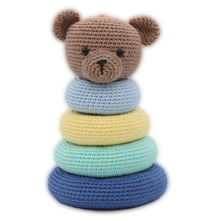 Häkelset Stapelbär - Amigurumi DIY Kit