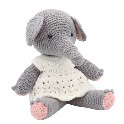 Häkelset Olga Elefant - Amigurumi DIY Kit