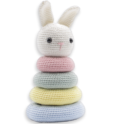 Häkelset Stapelkaninchen - Amigurumi DIY Kit