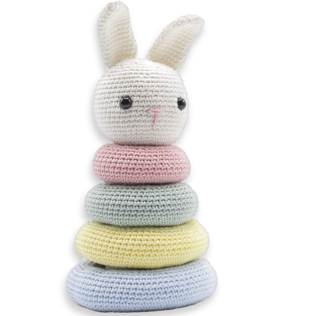 Häkelset Stapelkaninchen - Amigurumi DIY Kit