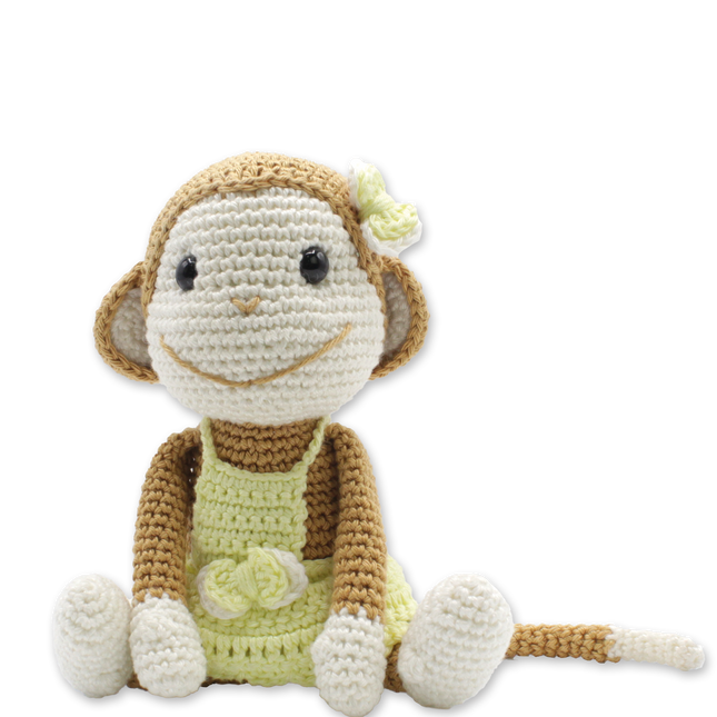 Häkelset Äffchen Nikki - Amigurumi DIY Kit
