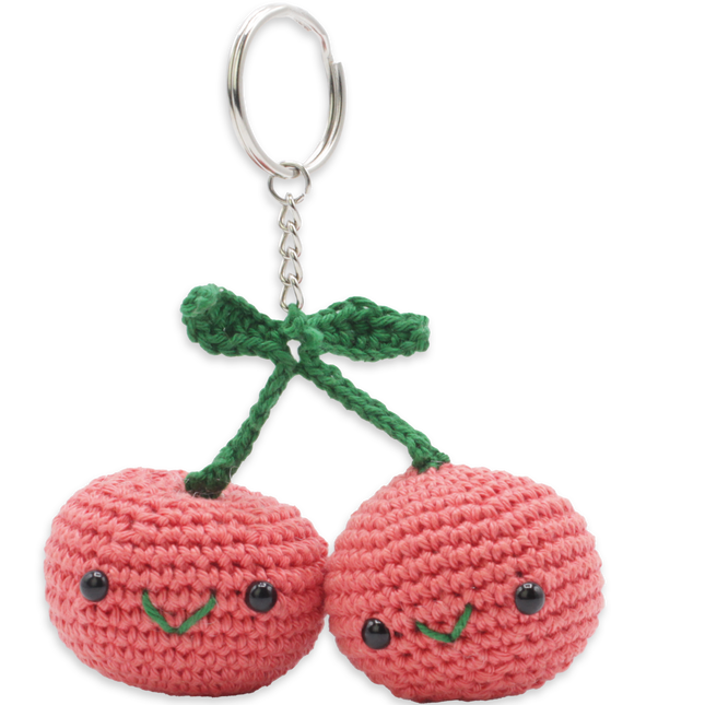 Häkelset Kirschen - Amigurumi DIY Kit