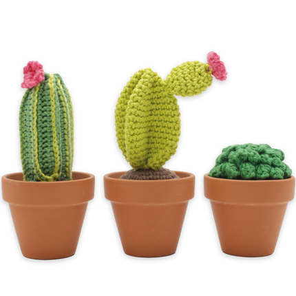 Häkelset Kakteen - Amigurumi DIY Kit