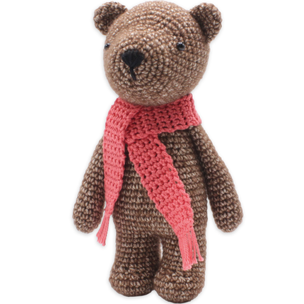 Häkelset Bobbi Bär - Amigurumi DIY Kit