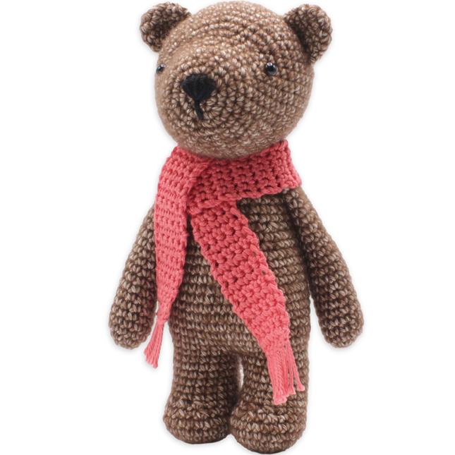 Häkelset Bobbi Bär - Amigurumi DIY Kit