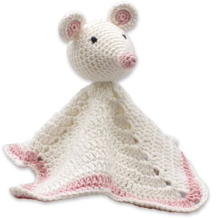 Häkelset Schmusetuch Maus - Amigurumi DIY Kit