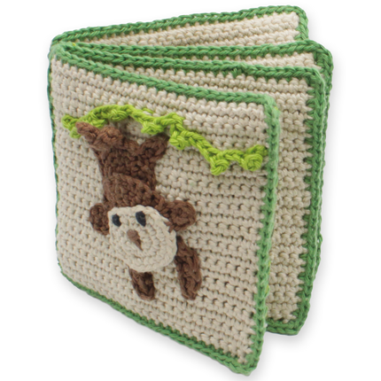 Häkelset Weiches Buch Dschungel - Amigurumi DIY Kit