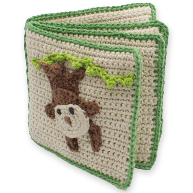 Häkelset Weiches Buch Dschungel - Amigurumi DIY Kit