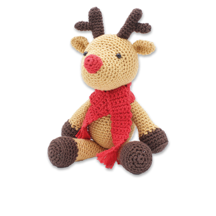 Häkelset Rudolf Rentier - Amigurumi DIY Kit