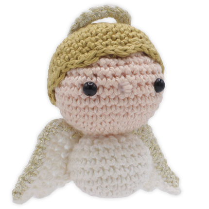 Häkelset Anhänger Mini Engel - Amigurumi DIY Kit