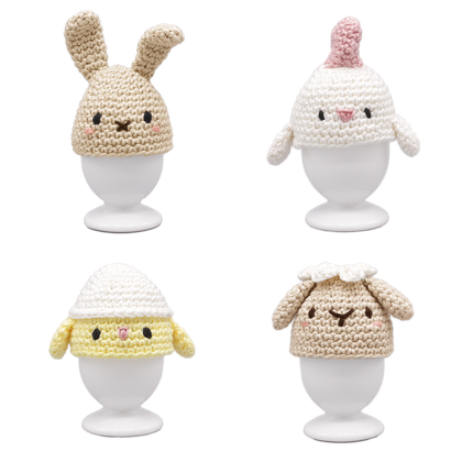 Häkelset Eierwärmer - Amigurumi DIY Kit