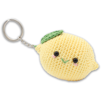 Häkelset Zitrone - Amigurumi DIY Kit