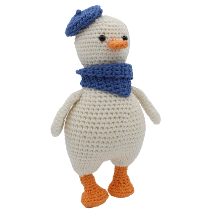 Häkelset Gaston Gans - Amigurumi DIY Kit