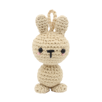 Häkelset Anhänger Mini Häschen - Amigurumi DIY Kit