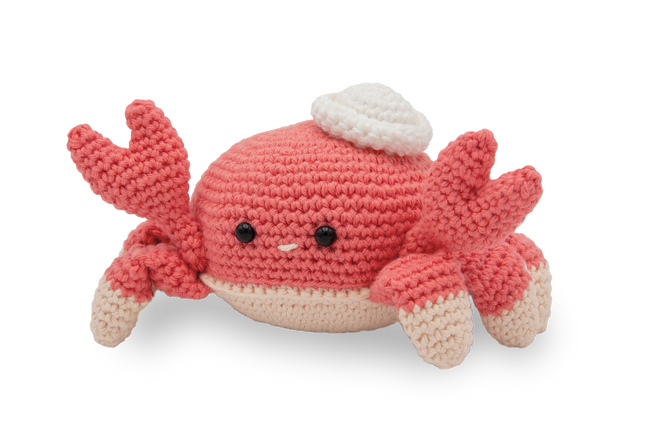 Häkelset Marleen Krabbe - Amigurumi DIY Kit