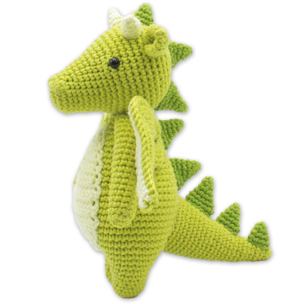 Häkelset Drache Doris - Amigurumi DIY Kit