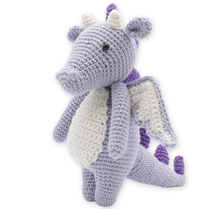 Häkelset Drache Syl - Amigurumi DIY Kit