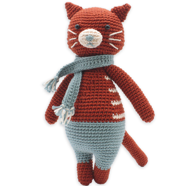 Häkelset Pixie Katze - Amigurumi DIY Kit
