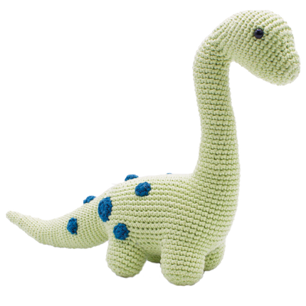 Häkelset Dino Brontosaurus - Amigurumi DIY Kit