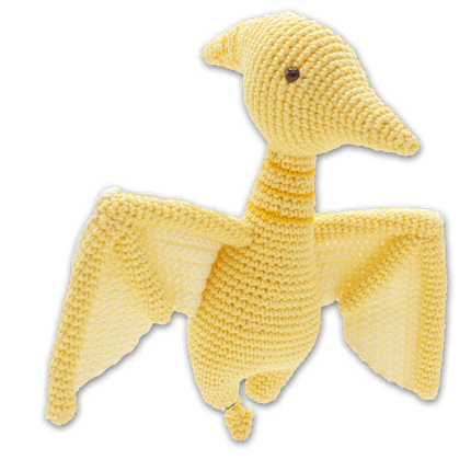 Häkelset Pteranodon - Amigurumi DIY Kit