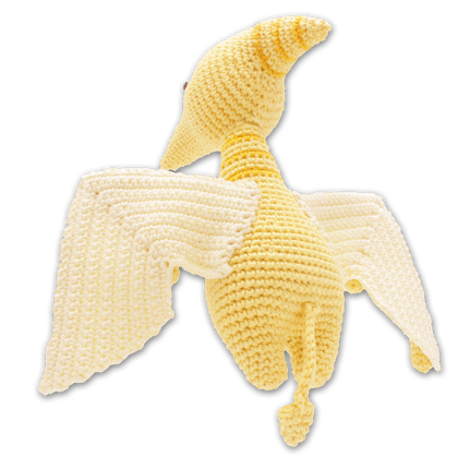 Häkelset Pteranodon - Amigurumi DIY Kit