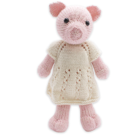 Strickset Frida Schwein - DIY Strickset