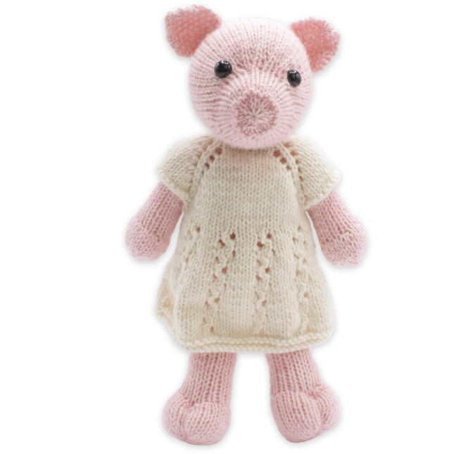 Strickset Frida Schwein - DIY Strickset