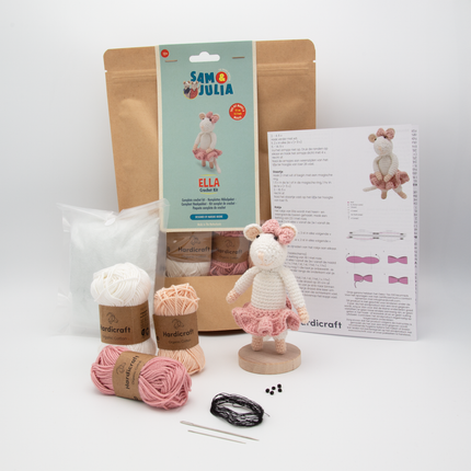 Häkelset Ella - Amigurumi DIY Kit