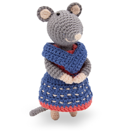 Häkelset Mutter Maus - Amigurumi DIY Kit