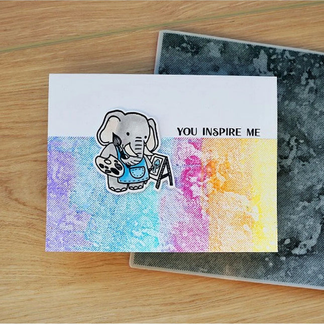 Ranger • Simon Hurley Create. Hintergrundstempel Aquarell