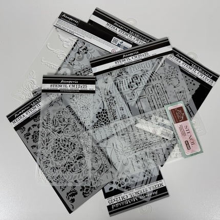 Stamperia Schablonen Mystery Kit 1