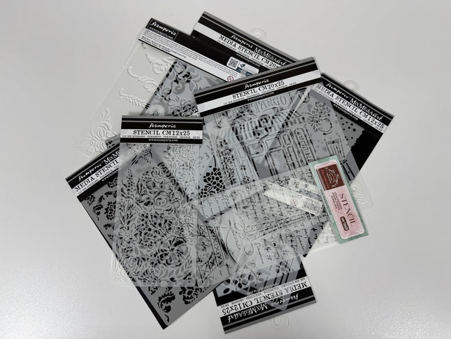 Stamperia Schablonen Mystery Kit 1