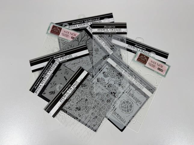 Stamperia Schablonen Mystery Kit 2