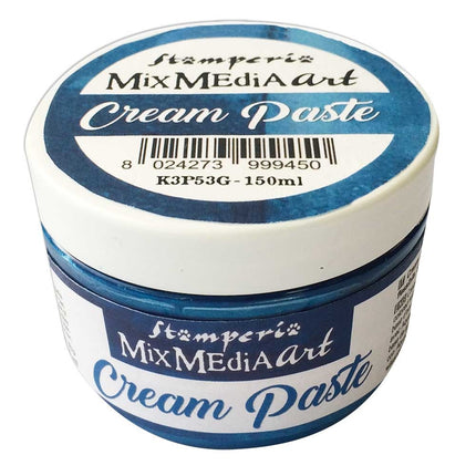 Cream Paste metallic 150 ml Blau